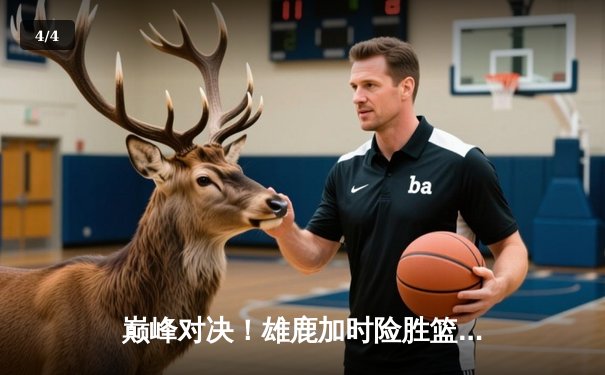 巅峰对决！雄鹿加时险胜篮网，字母哥狂砍44分捍卫主场 - 4
